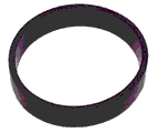 VacuMaid PB8439 Replacement Belt Central vacuum attachments, central vacuum, central vacuums, central vacuum system, central vacuum systems,  central  vacuum parts, vacuum parts, vacuum cleaner parts, central vac, built in vacuum, central vac parts